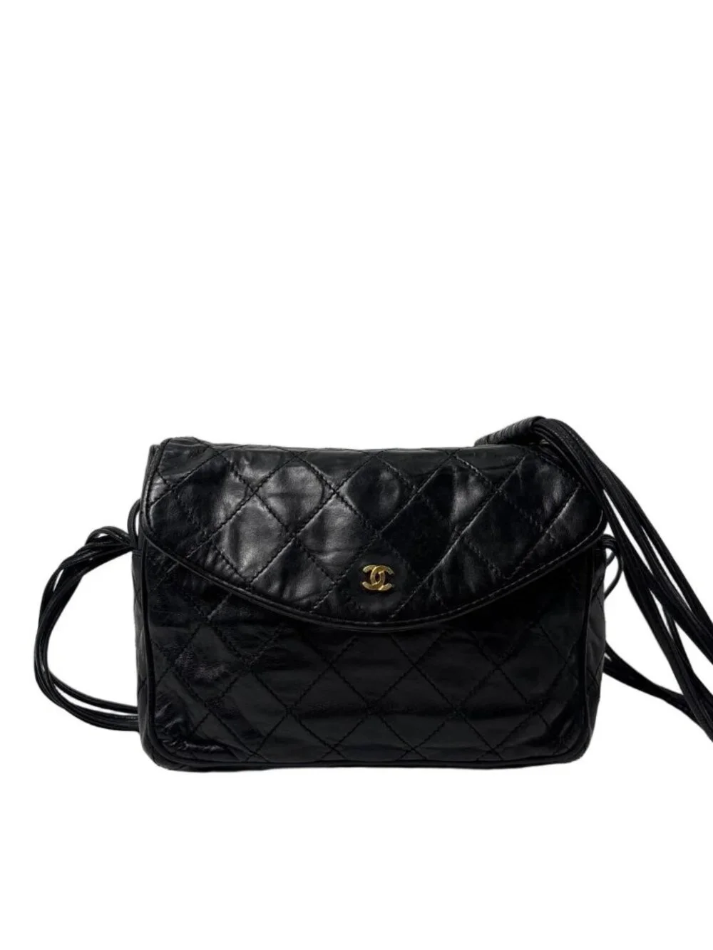 Chanel Super Lambskin Quilted Shoulder Bag Seal